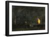 Nocturne: Black and Gold - the Fire Wheel-James Abbott McNeill Whistler-Framed Giclee Print