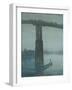 Nocturne: Blue and Gold - Old Battersea Bridge-James Abbott McNeill Whistler-Framed Premium Giclee Print