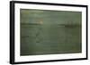 Nocturne: Blue and Gold--Southampton Water by James Mcneill Whistler-James Mcneill Whistler-Framed Giclee Print