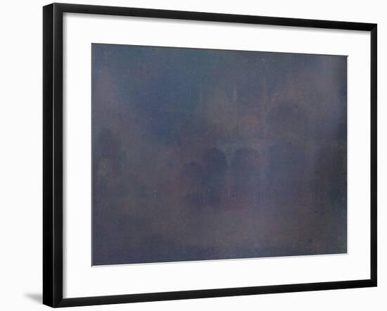 'Nocturne: Blue and Gold, St Mark's, Venice ', 1880-James Abbott McNeill Whistler-Framed Giclee Print