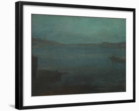 Nocturne from Greaves Boat Yard-Walter Greaves-Framed Giclee Print