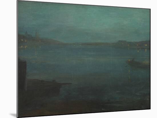 Nocturne from Greaves Boat Yard-Walter Greaves-Mounted Giclee Print