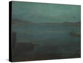 Nocturne from Greaves Boat Yard-Walter Greaves-Stretched Canvas