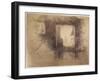 Nocturne: Furnace from The Second Venice Set, 1879-1903-James Abbott McNeill Whistler-Framed Giclee Print