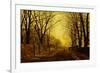 Nocturne in Gold, 1872-John Atkinson Grimshaw-Framed Giclee Print