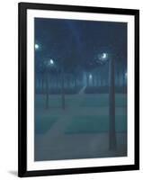 Nocturne in the Parc Royal, Brussels-William Degouve De Nuncques-Framed Giclee Print