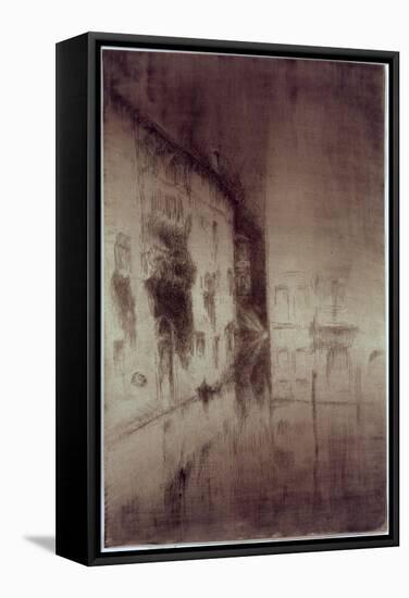 Nocturne: Palaces, 1879-80-James Abbott McNeill Whistler-Framed Stretched Canvas