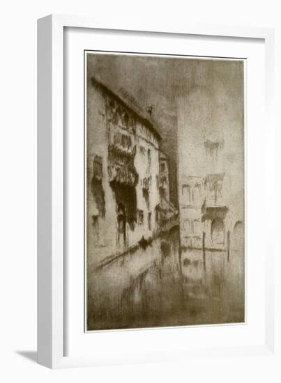 Nocturne: Palaces, C1879-James Abbott McNeill Whistler-Framed Giclee Print