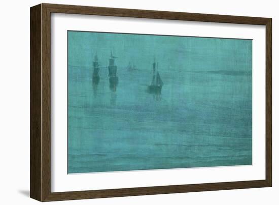 Nocturne, The Solent, 1866-James Abbott McNeill Whistler-Framed Giclee Print