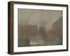 'Nocturne Trafalgar Square Chelsea Snow', 1876 (1903-1904).-James Abbott McNeill Whistler-Framed Giclee Print