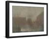 'Nocturne Trafalgar Square Chelsea Snow', 1876 (1903-1904).-James Abbott McNeill Whistler-Framed Giclee Print