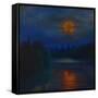 Nocturne-Lee Campbell-Framed Stretched Canvas