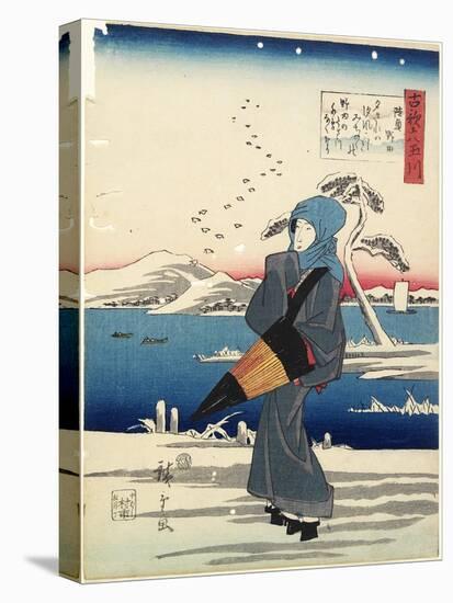Noda in Mutsu Province, 1843-1847-Utagawa Hiroshige-Stretched Canvas