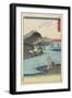 Noda in Mutsu Province, November 1857-Utagawa Hiroshige-Framed Giclee Print