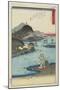 Noda in Mutsu Province, November 1857-Utagawa Hiroshige-Mounted Giclee Print