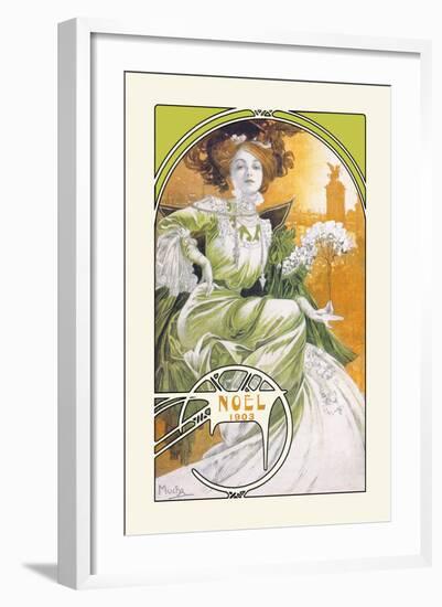 Noel 1903-Alphonse Mucha-Framed Art Print