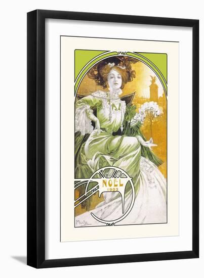 Noel 1903-Alphonse Mucha-Framed Art Print