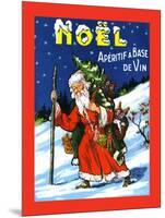 Noel Aperitif A Base De Vin-null-Mounted Art Print