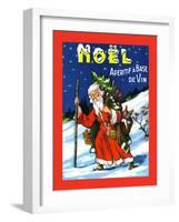 Noel Aperitif A Base De Vin-null-Framed Art Print