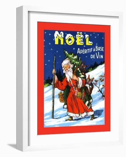 Noel Aperitif A Base De Vin-null-Framed Art Print