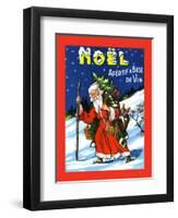 Noel Aperitif A Base De Vin-null-Framed Art Print