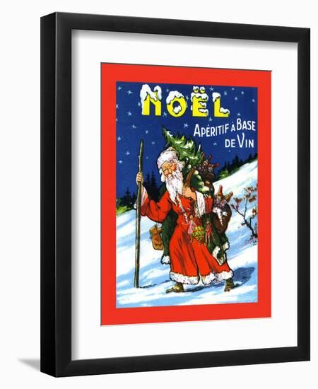 Noel Aperitif A Base De Vin-null-Framed Art Print