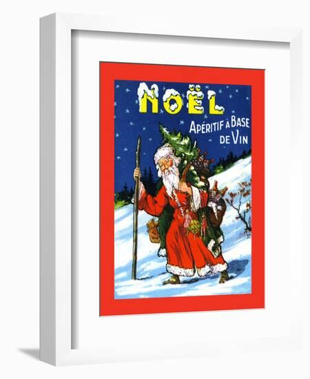 Noel Aperitif A Base De Vin-null-Framed Art Print