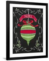 Noel Chalk Art II-Andi Metz-Framed Art Print