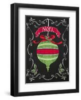 Noel Chalk Art II-Andi Metz-Framed Art Print