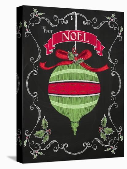 Noel Chalk Art II-Andi Metz-Stretched Canvas