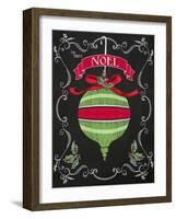 Noel Chalk Art II-Andi Metz-Framed Art Print