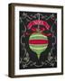 Noel Chalk Art II-Andi Metz-Framed Art Print