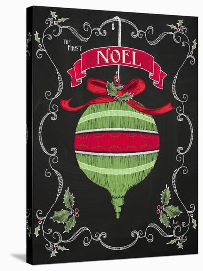 Noel Chalk Art II-Andi Metz-Stretched Canvas