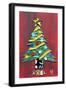 Noel Christmas Tree License Plate Art-Design Turnpike-Framed Giclee Print