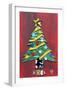 Noel Christmas Tree License Plate Art-Design Turnpike-Framed Giclee Print