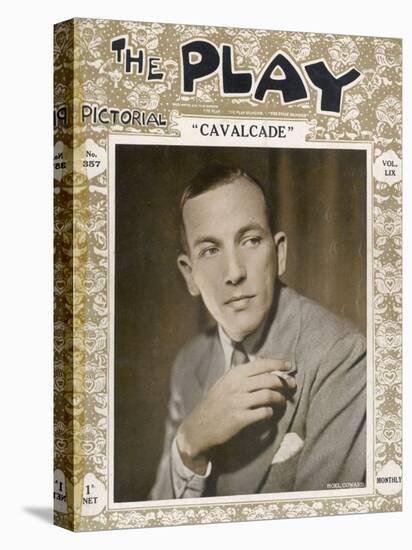 Noel Coward at the Time of His Play "Cavalcade" in 1931-null-Stretched Canvas