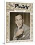 Noel Coward at the Time of His Play "Cavalcade" in 1931-null-Framed Photographic Print