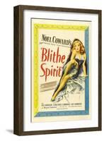 Noel Coward's, 1945, "Blithe Spirit" Directed by David Lean-null-Framed Giclee Print