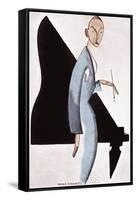 Noel Coward-Hans Stengel-Framed Stretched Canvas