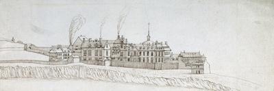 The Chateau De Vincennes, with Chimneys Smoking-Noel Gasselin-Giclee Print