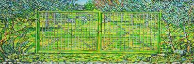 Double Green Gate-Noel Paine-Giclee Print