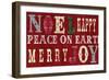 Noel Peace On Earth-Lula Bijoux-Framed Art Print