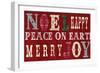 Noel Peace On Earth-Lula Bijoux-Framed Art Print