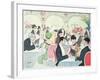 Noel Peter's Restaurant in Paris, 1914 (Colour Litho)-Sem-Framed Giclee Print