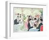 Noel Peter's Restaurant in Paris, 1914 (Colour Litho)-Sem-Framed Giclee Print