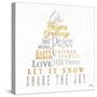 Noel Seasons Greetings-Elizabeth Medley-Stretched Canvas