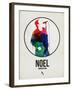 Noel Watercolor-David Brodsky-Framed Art Print