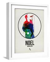 Noel Watercolor-David Brodsky-Framed Art Print