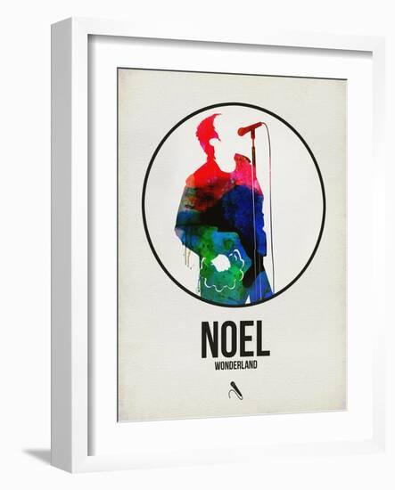 Noel Watercolor-David Brodsky-Framed Art Print