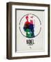 Noel Watercolor-David Brodsky-Framed Art Print